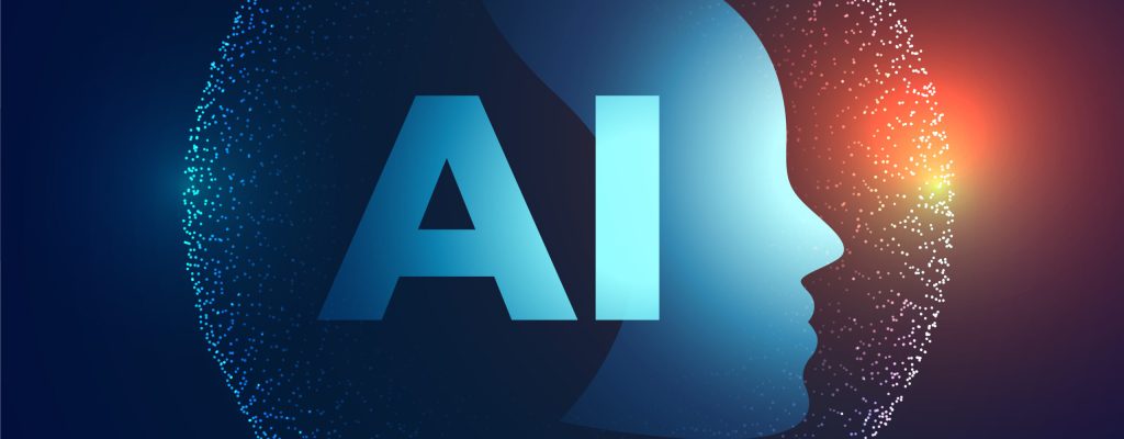 sci fi artificial intelligence tech concept background design vector